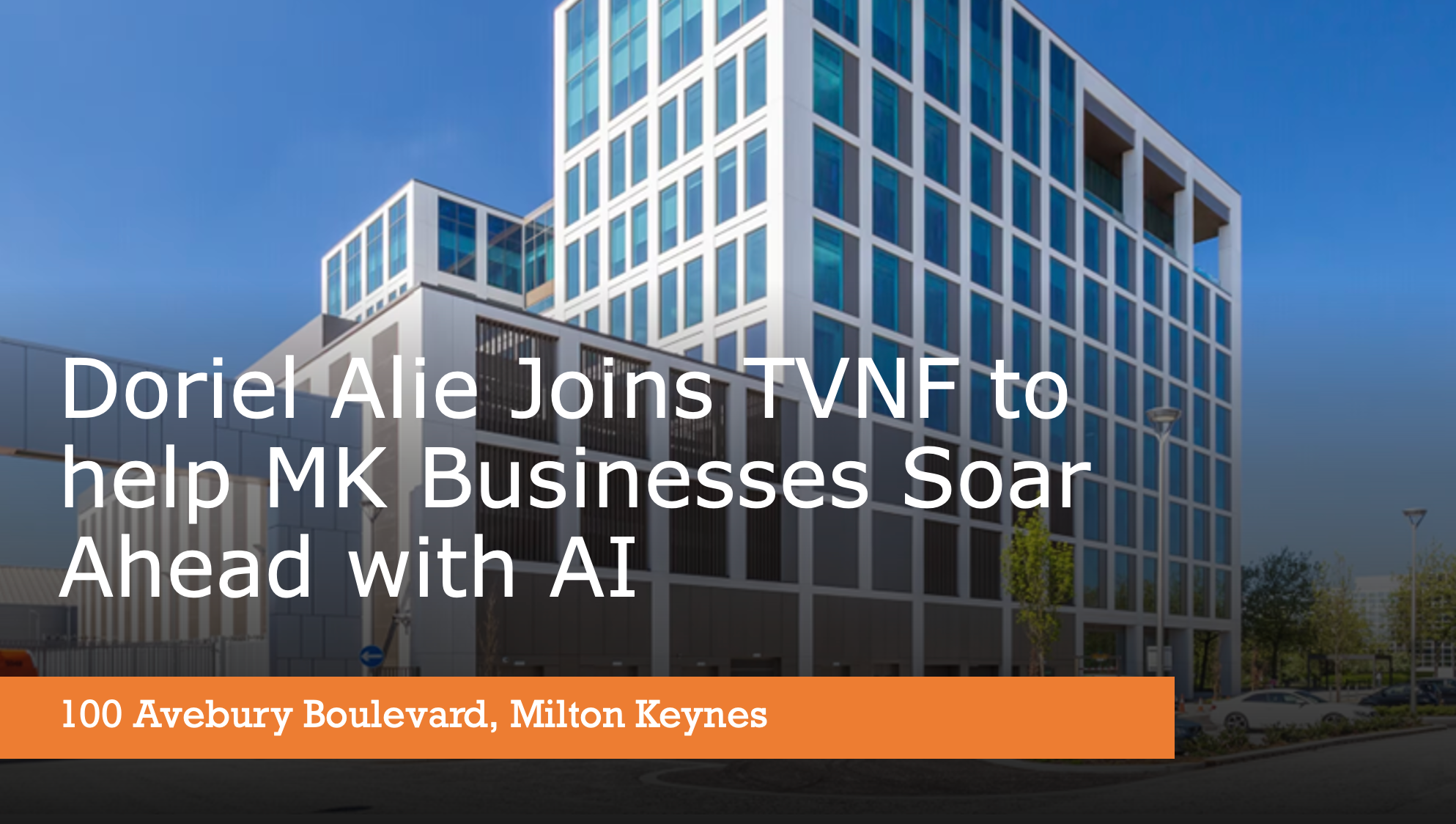 Doriel Alie Joins TVNF to help MK Businesses Soar Ahead with AI